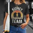 腎臓チーム 透析 テックウィーク 技術者 腎臓 看護師 Tシャツ 彼女への贈り物