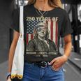 自由の250年 自由の歴史 創設父 レトロ 長袖tシャツ Tシャツ 彼女への贈り物