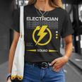 電圧回路 電気技術者 職人 Tシャツ 彼女への贈り物