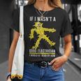メンズ 電気技師が下手だったら骨が感電死する Tシャツ 彼女への贈り物
