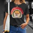 面白いtシャツ ポメラニアン 犬 イヌ 寿司 メンズ 犬好き グッズ かわいい おもしろ 面白い 服 ネタ Tシャツ 彼女への贈り物