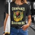 面白いモンキー・チンパンジーニ・バナニーニ・イタリアン・ブレインロット・ミーム Tシャツ 彼女への贈り物