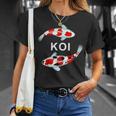 鯉魚錦鯉 Tシャツ 彼女への贈り物