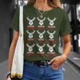 Deer Hunting Hunter Of All Santa's Reindeer T-Shirt Gifts for Her