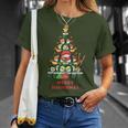 Merry Sushixmas Sushi Christmas Tree Japanese Xmas T-Shirt Gifts for Her