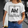 Ah The Element Ofurprise Periodic Table Tシャツ 彼女への贈り物