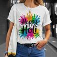 Bura Na Mano Holi Hai India Hindu Colors Happy Holi Festival Tシャツ 彼女への贈り物