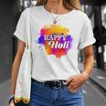 Colormear Happy Holi Tシャツ 彼女への贈り物