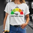 Cortisol Leveltresschool Andtudents Tシャツ 彼女への贈り物