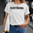 Electrical – Professional Electriciantaff Uniform Tシャツ 彼女への贈り物