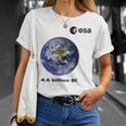 Esa 欧州宇宙機関 地球 46 億年 Tシャツ 彼女への贈り物