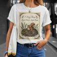 J'enterre Des Choses Peut-Être Des Plantes Peut-Être Des Gens Un Écureuil Drôle T-Shirt Cadeaux pour elle