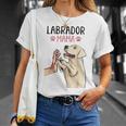 Labrador Mama Cani Donne Festa Della Mamma Donne Maglietta Regalos para ella