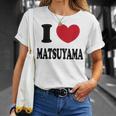 I Love Matsuyama アイ・ラブ松山 Tシャツ 彼女への贈り物