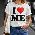 I Love Me · I Heart Me Y2k · 私は私を愛してます Tシャツ 彼女への贈り物