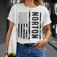 Norton 苗字 urname Team Norton Family Reunion 長袖tシャツ Tシャツ 彼女への贈り物