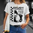 Skakaka Enjoy Yourself Its Later Than You Think 長袖tシャツ Tシャツ 彼女への贈り物