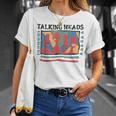 Talking Heads イエロー レトロ グラフィック Tシャツ 彼女への贈り物