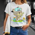 おむつ釣りのベビーベア Tシャツ 彼女への贈り物