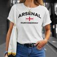アーセナル・タウン・オブ・ノース・ロンドン、イングランド イギリス Tシャツ 彼女への贈り物
