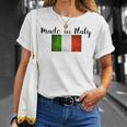 イタリア製イタリア国旗シャツ。 Tシャツ 彼女への贈り物