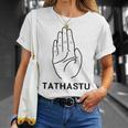インドのサンスクリット語タタストゥデザイン Tシャツ 彼女への贈り物