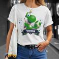 ザ・スーパーマリオギャラクシー・ムービー Yoshi Champion 長袖tシャツ Tシャツ 彼女への贈り物