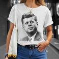 ジョン・F・ケネディ大統領 Tシャツ 彼女への贈り物