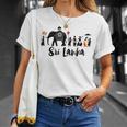 スリランカ ダラダ ペラハラ スリランカンへの最高のギフト Tシャツ 彼女への贈り物