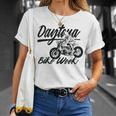 デイトナdaytona ビーチバイクウィーク レトロアンティーク調オートバイデザイン Tシャツ 彼女への贈り物
