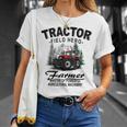 トラクター トラクター トラクター 農家 農業 Tシャツ 彼女への贈り物