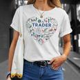 トレーダーハート I Love Cryptocurrencyトレーディング 暗号トレーダー Tシャツ 彼女への贈り物