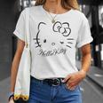 ハローキティ Usデザイン ウインク 長袖tシャツ Tシャツ 彼女への贈り物