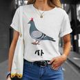パト 鳩 ギャグ ジョーク 動物好き ダジャレ パトカー 警察 駄洒落 お笑い おもしろ ネタ Tシャツ 彼女への贈り物