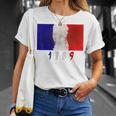フランス革命 1789年 Tシャツ 彼女への贈り物