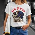 ブラジリアン柔術 Bjj クマのように訓練する 長袖tシャツ Tシャツ 彼女への贈り物