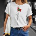 モルディブ、モルディブの国旗 男性 モルディブの国旗 愛国的 Tシャツ 彼女への贈り物