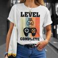 レベル 36 コンプリート 36Th 面白い 結婚記念日 カップル向け Tシャツ 彼女への贈り物