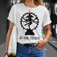 ロードシヴァ ヒンズー教 ゴッドオーム マントラ サンスクリット ヨガ Tシャツ 彼女への贈り物