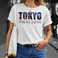 東京ジャパン メンズ レディース シティデザイン Tシャツ 彼女への贈り物