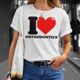 私は歯科矯正が大好きです Tシャツ 彼女への贈り物