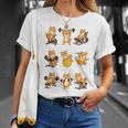 面白いtシャツ 柴犬 筋トレ ジム イヌ グッズ かわいい おもしろ 面白い 服 ネタ おもしろtシャツ Tシャツ 彼女への贈り物