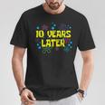 10歳の誕生日 10年後 10歳の誕生日 Tシャツ 面白い贈り物