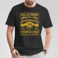 15 Años Cumpleaños Las Leyendas Nacen En Noviembre De 2010 Camiseta unisex Regalos divertidos