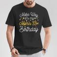 33 歳 母の誕生日 It's My Mom's 33Rd Birthday 長袖tシャツ Tシャツ 面白い贈り物