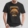 50歳 誕生日 男性女性intage 1976年1976年生まれ レトロデザインブランド Tシャツ 面白い贈り物