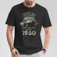 66歳の誕生日 1960年クラシックカー Tシャツ 面白い贈り物
