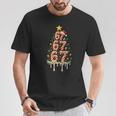 67 Six Seven Dripping Christmas Tree Rugby Brainrot Tank Top T-Shirt Unique Gifts