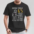 Ahora Tengo 65 Años Camiseta unisex Regalos divertidos
