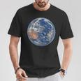 Artemis Ii Space Mission Moon Earth Day View From Artemis 2 T-Shirt Unique Gifts